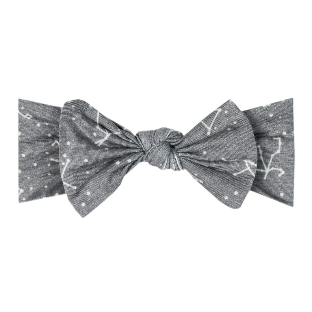 Astro Knit Headband Bow