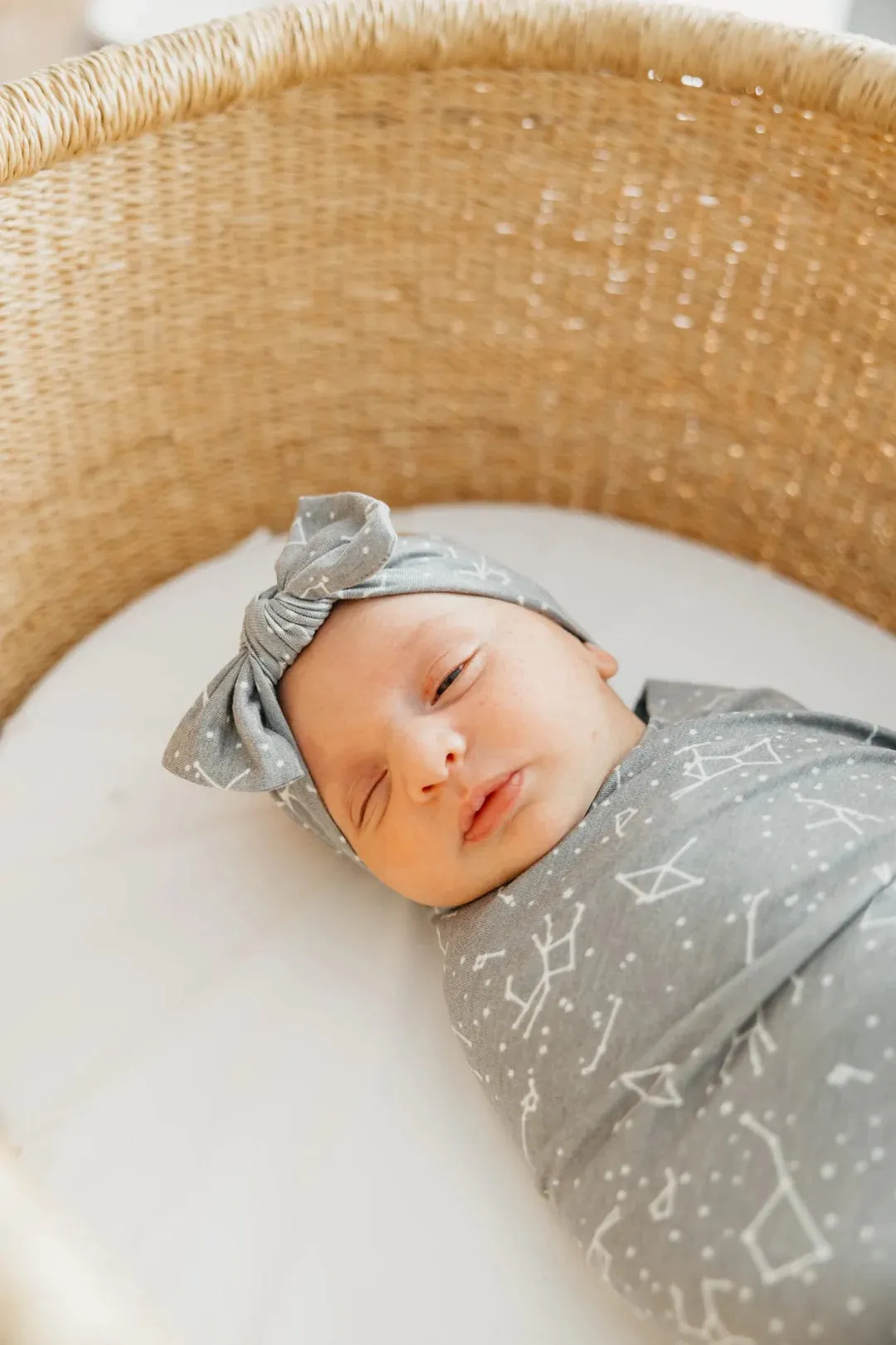 Astro Knit Headband Bow