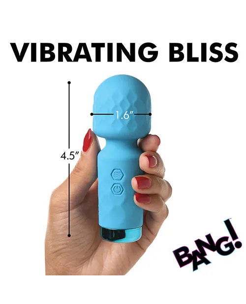 Bang! Mini Silicone Wand - Blue