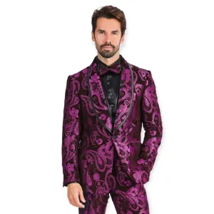 BARABAS: Luscious Paisley Blazer 2BL3101