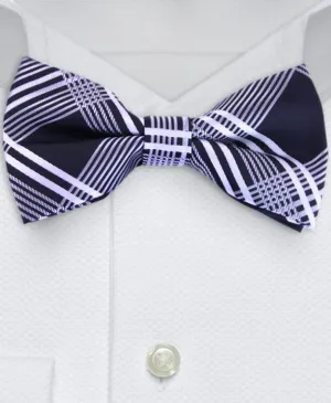 Black and Silver Bowtie