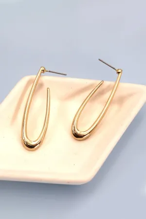 Bliss Elongated Hoops