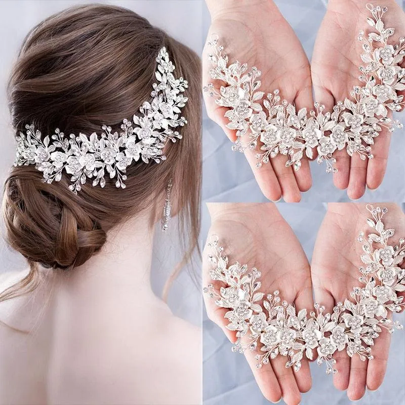 Bridal/Prom Flower Headband