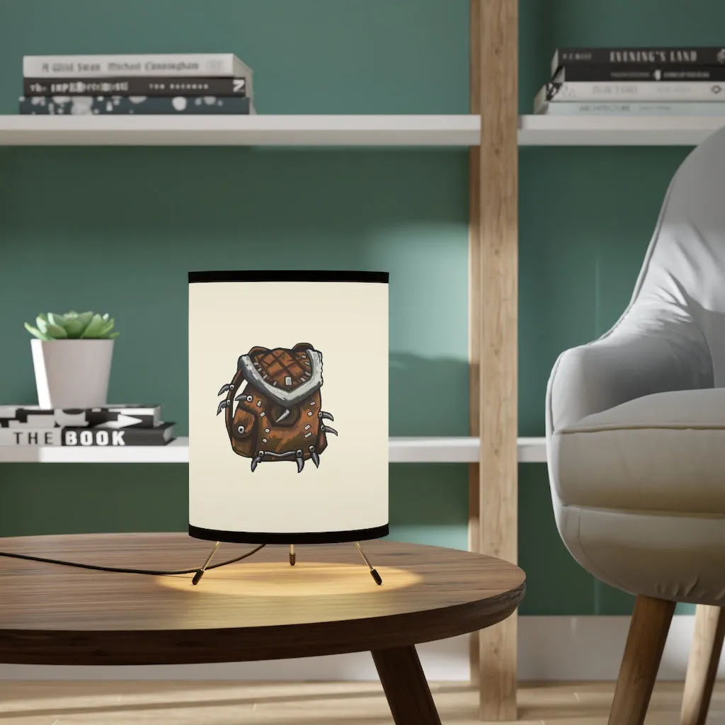 Brown Bag Tripod Lamp with High-Res Printed Shade, US\CA plug