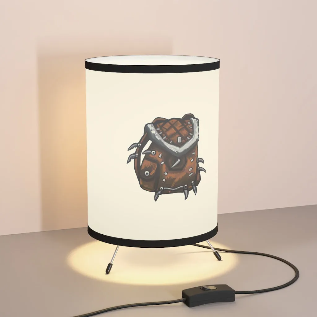 Brown Bag Tripod Lamp with High-Res Printed Shade, US\CA plug