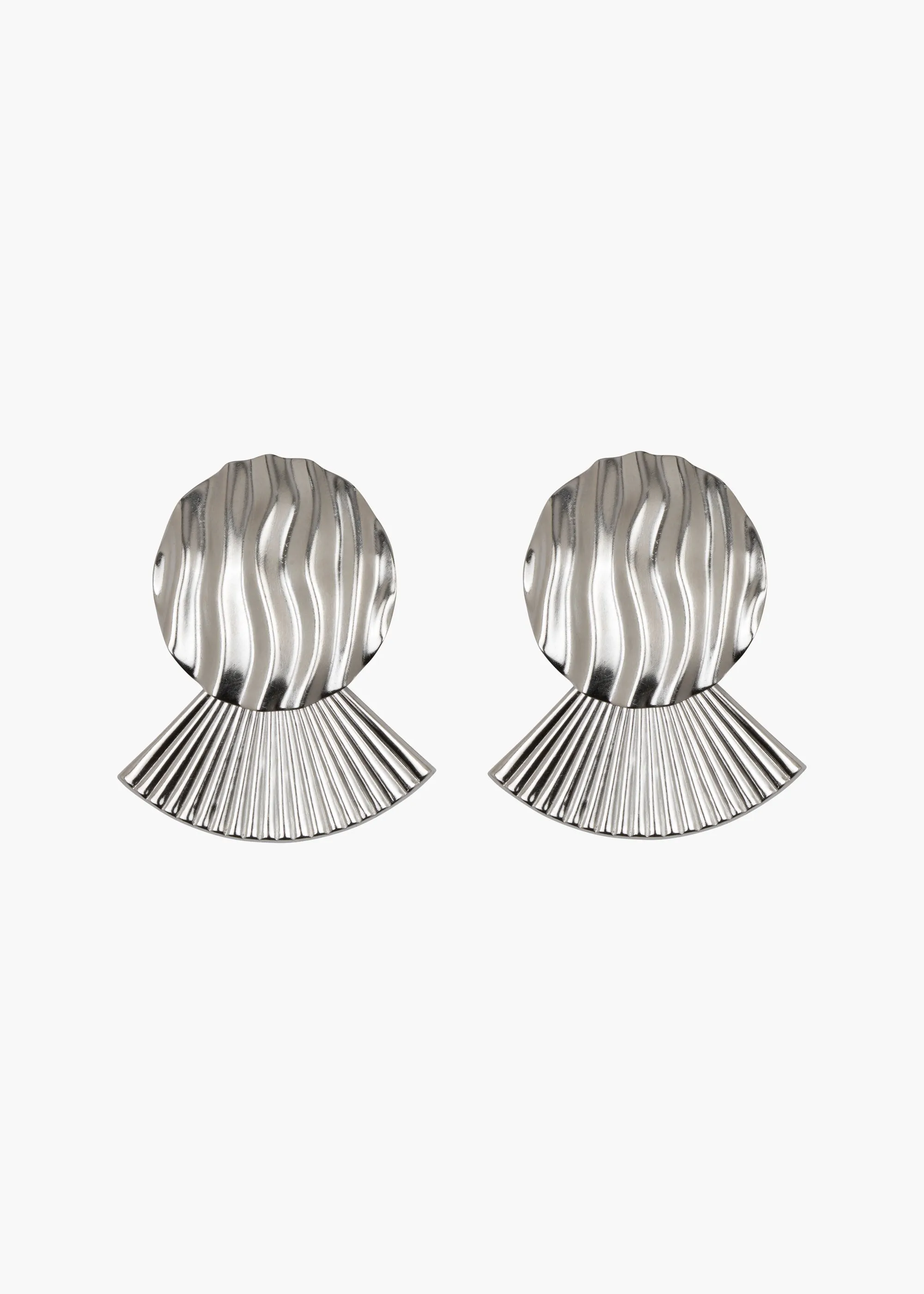 Bruna Earrings -- Silver