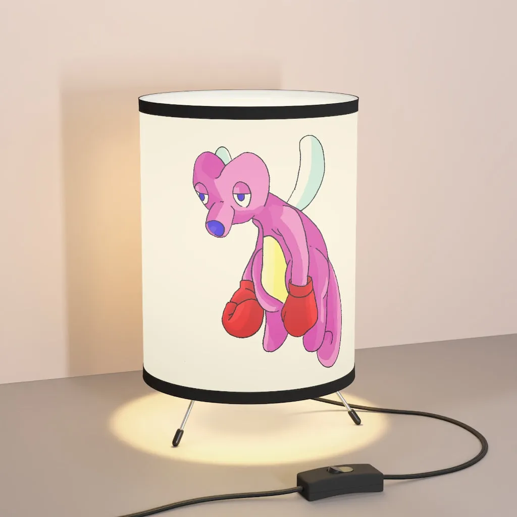 Bubbletare Tripod Lamp with High-Res Printed Shade, US/CA plug