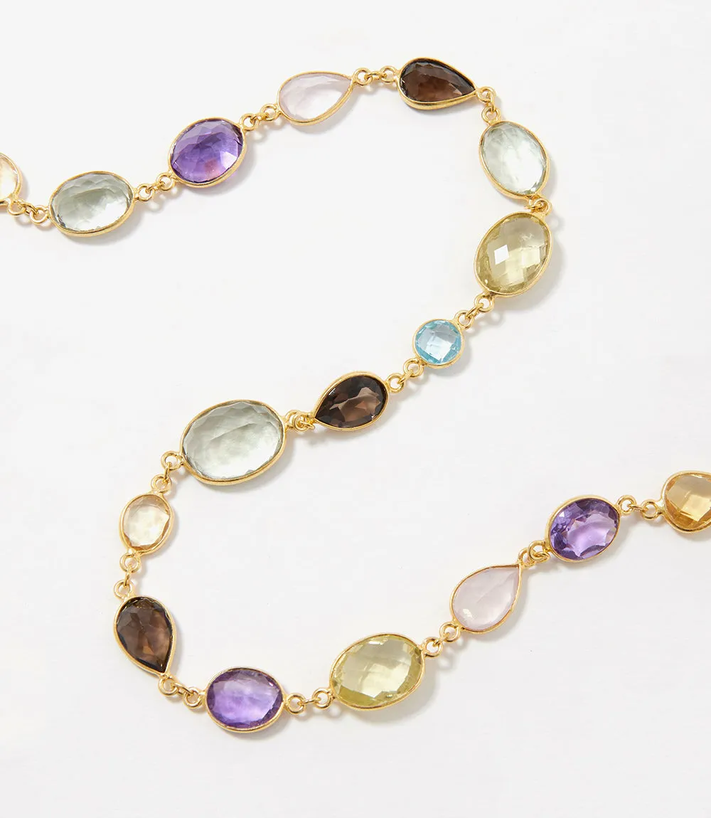 Colorful Gemstone Necklace