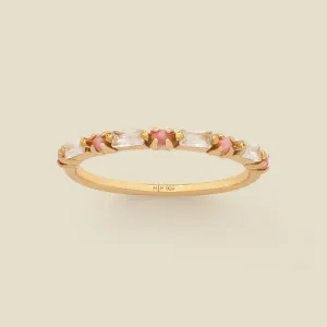 CZ Ballerina Stacking Band Ring