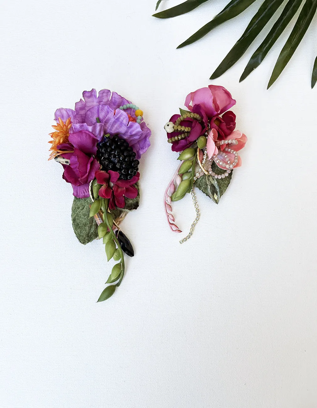 dainty garden party earrings - luau X