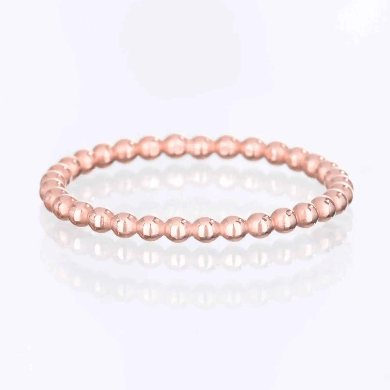 Dott Gold Filled Stacking Ring in Rose Gold