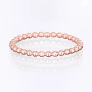 Dott Gold Filled Stacking Ring in Rose Gold