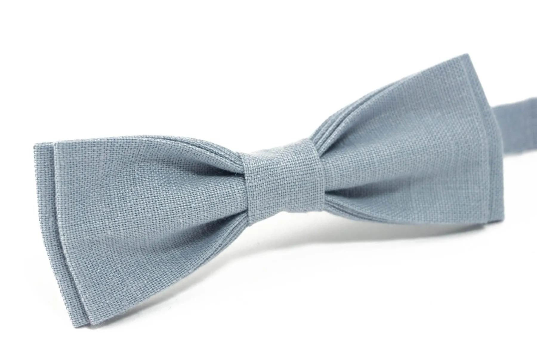 Dusty Blue Bow Tie for Weddings | Groomsmen and Bridal Party Ties