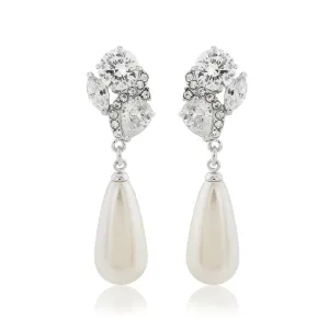 Elegance of Pearl Clip On Earrings