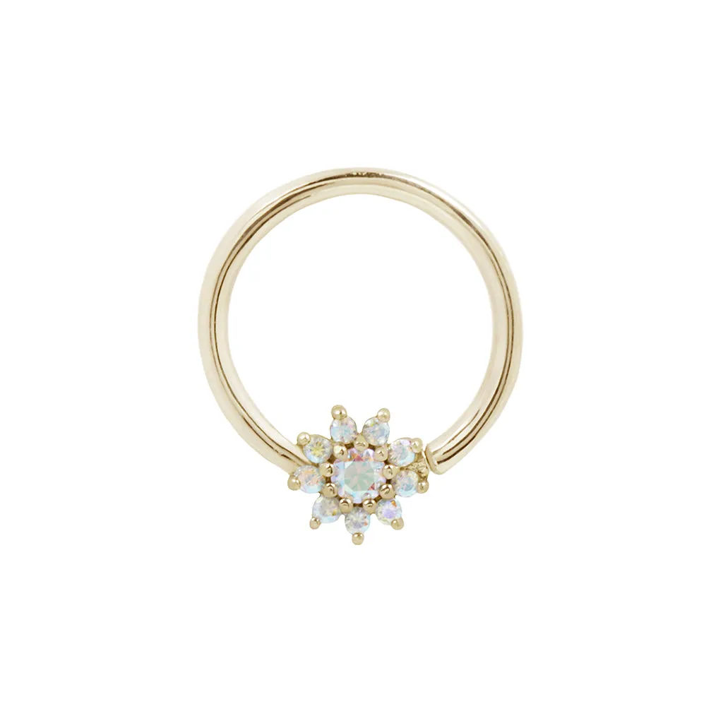 Eloise Mercury Mist Topaz Seamless Ring