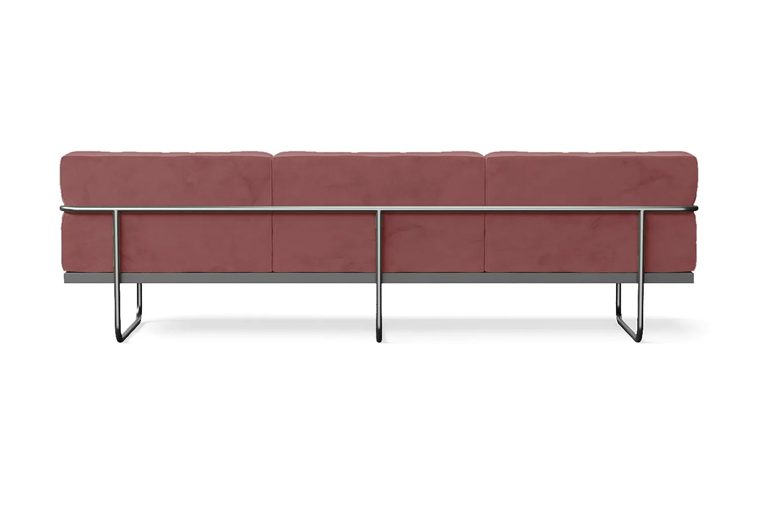 Emilia 3 Seater Sofa Pink Velvet