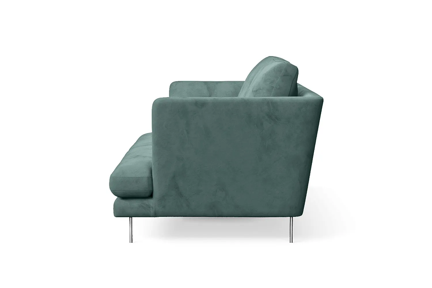 Faenza 2 Seater Sofa Teal Velvet