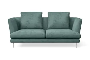 Faenza 2 Seater Sofa Teal Velvet