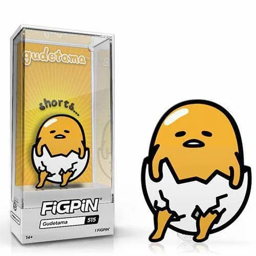 FiGPiN Enamel Pin - Gudetama Limited Edition - Select Figure(s)