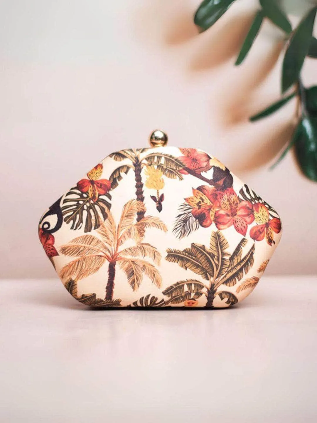 Floral Vintage Clutch