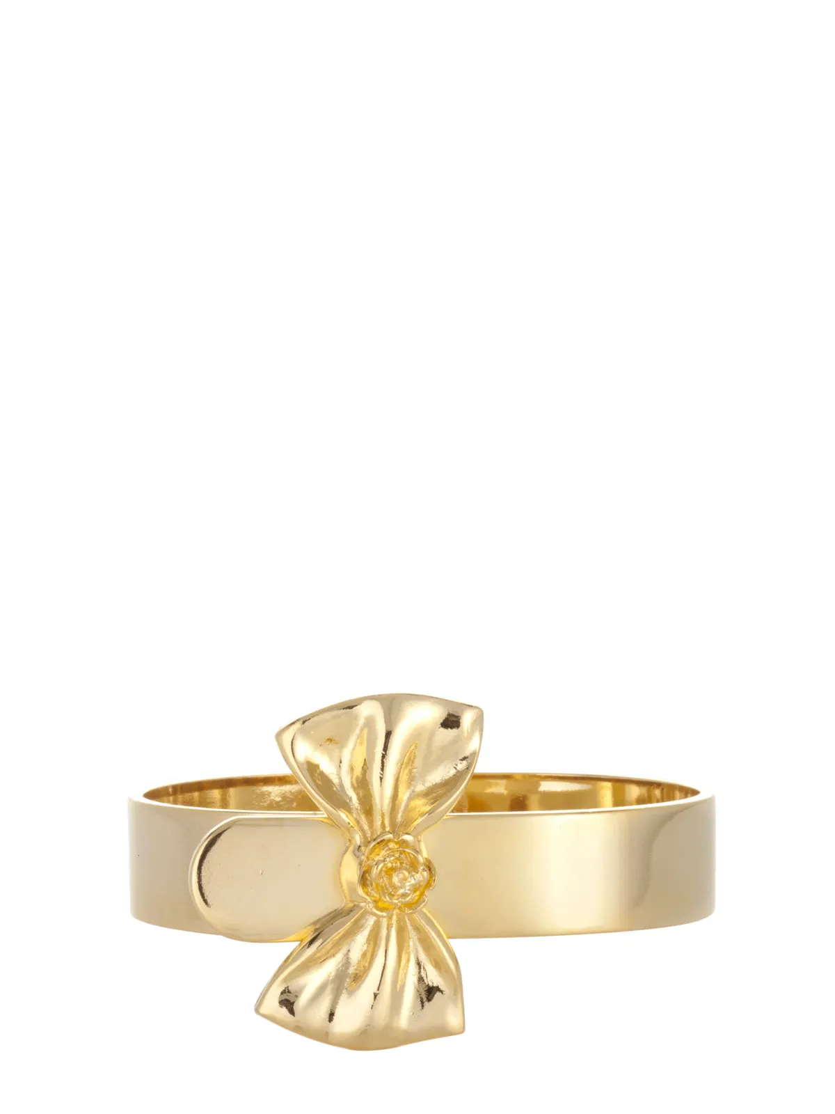 Gold Large Bow Bracelet