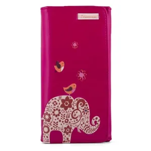 Kukubird Large Purse Elephant - Fuchsia