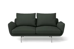 Legnano 2 Seater Sofa Green Leather