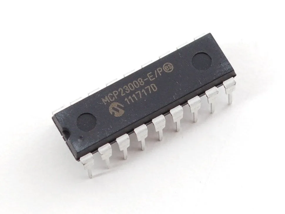 MCP23008 - i2c 8 input/output port expander