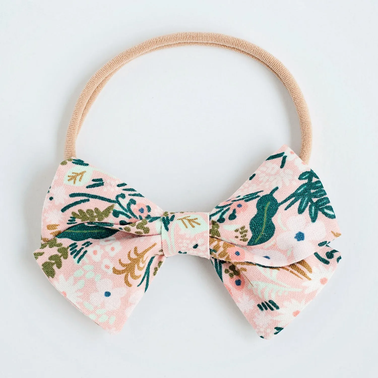 Men's Pre-Tied Bow Tie / Meadow In Pink