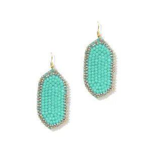 Mint Lily Earrings