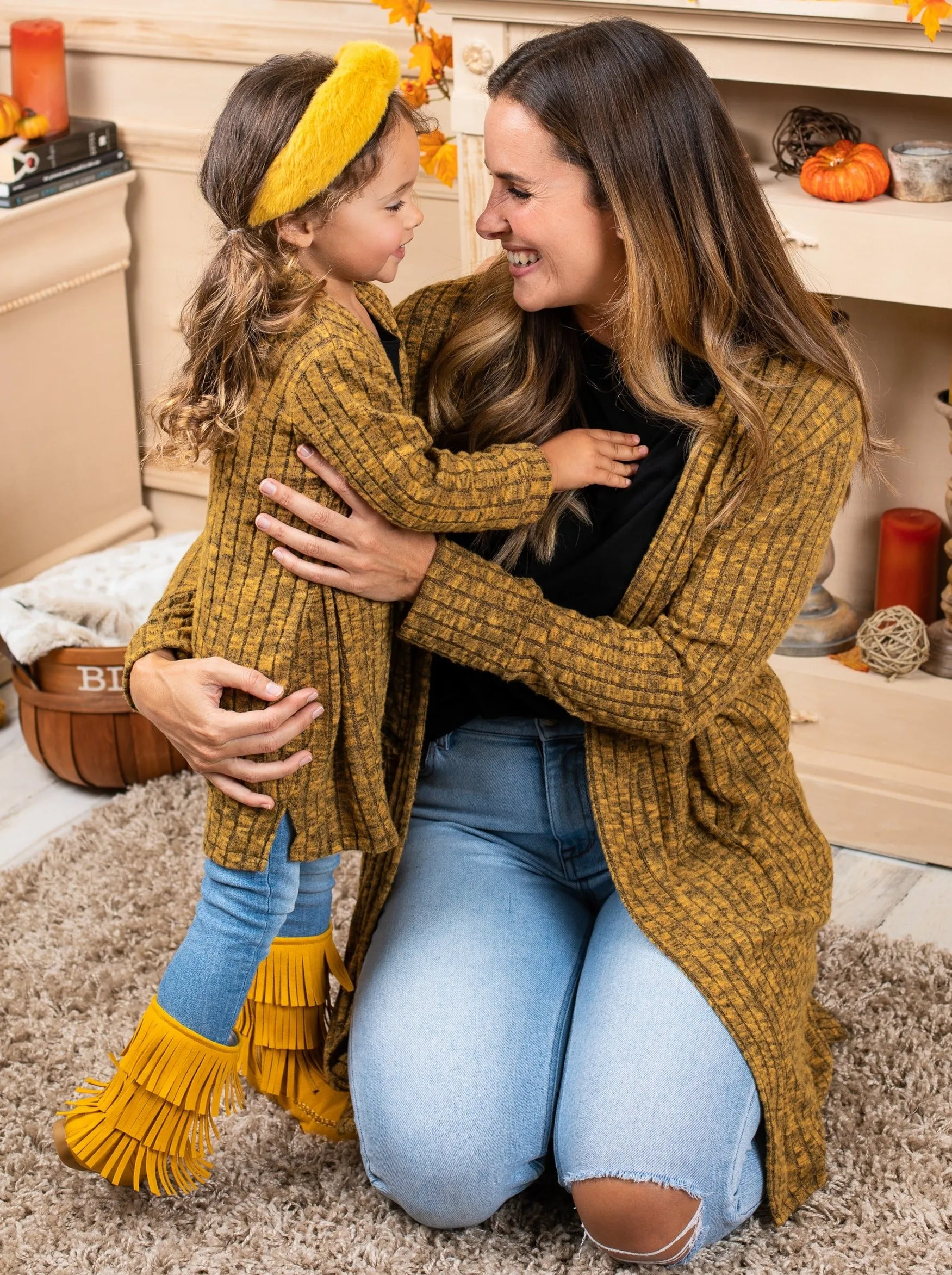 Mommy and Me Show-Stopping Oversized Cardigan