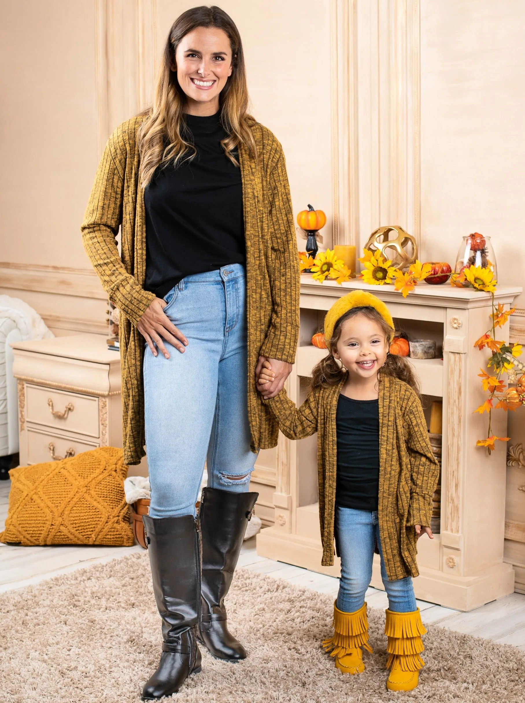 Mommy and Me Show-Stopping Oversized Cardigan