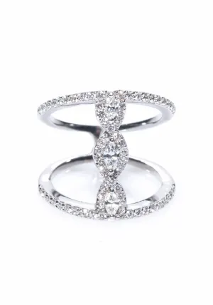 Oster Collection Diamond Twist Ring