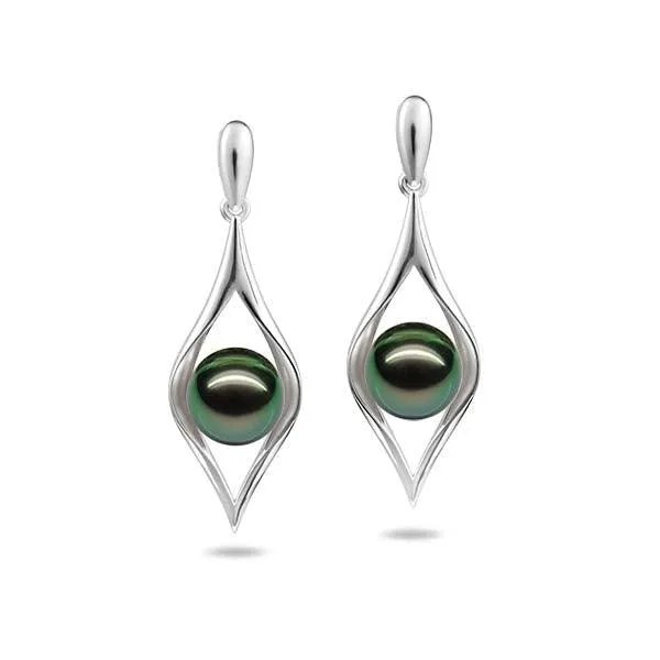 Pearl All Seeing Eye Earrings