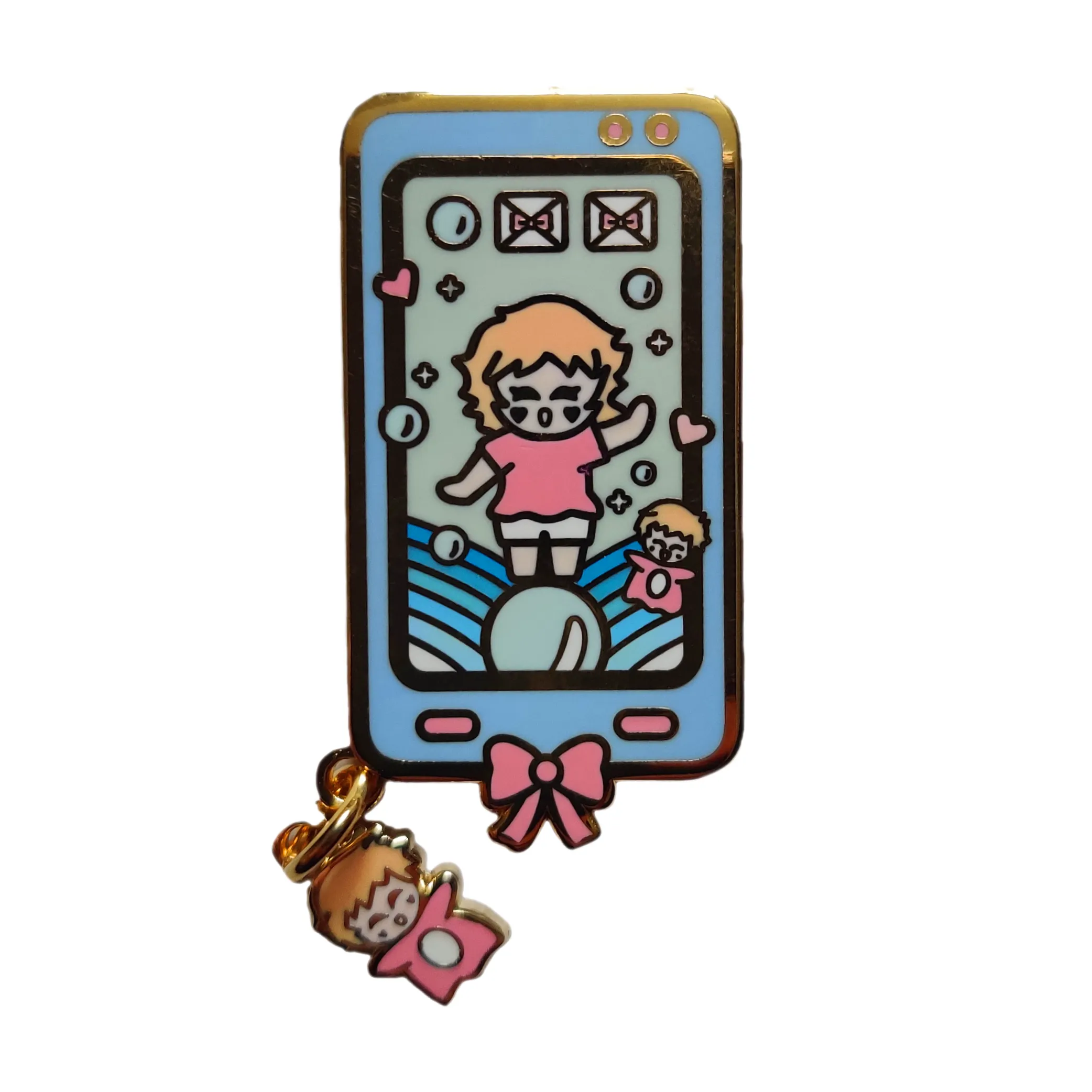 Ponyo Phone Enamel Pin