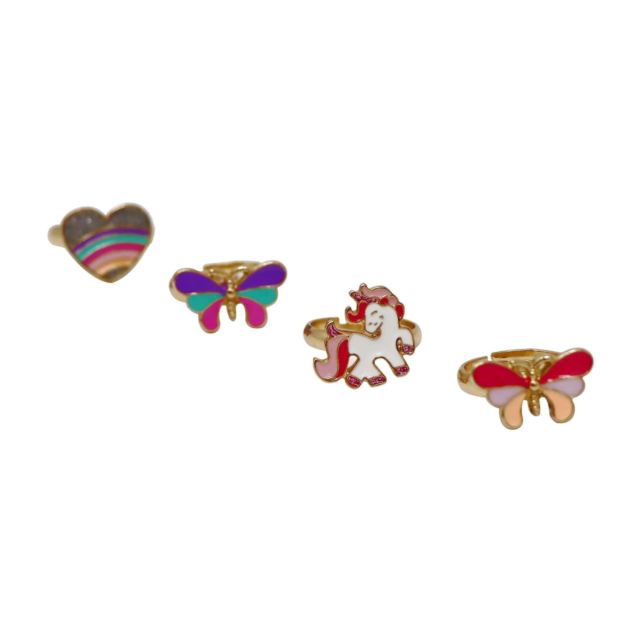 Rainbow Fantasy Sparkle Rings