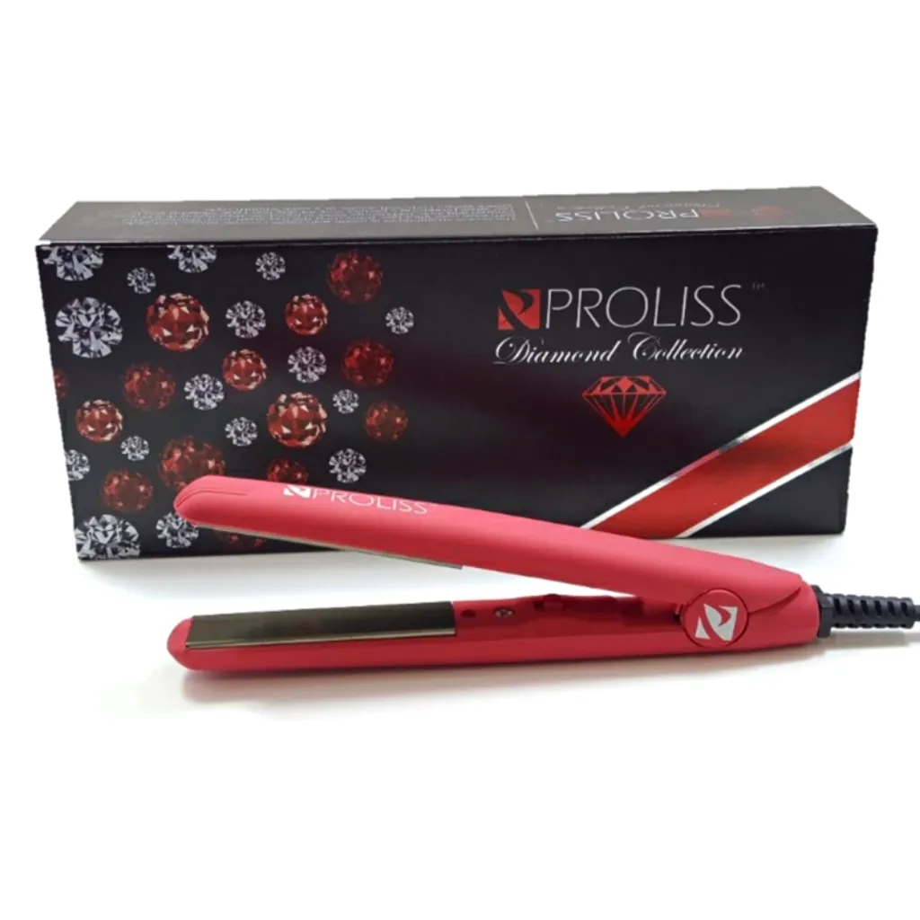 Red 0.5" Mini w/Soft Touch | Flat Iron