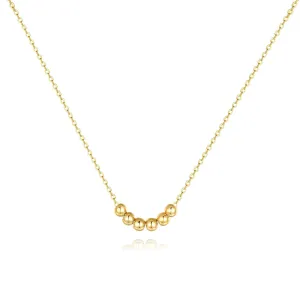 Reriti Intensity 18K gold plated Bead link Necklace