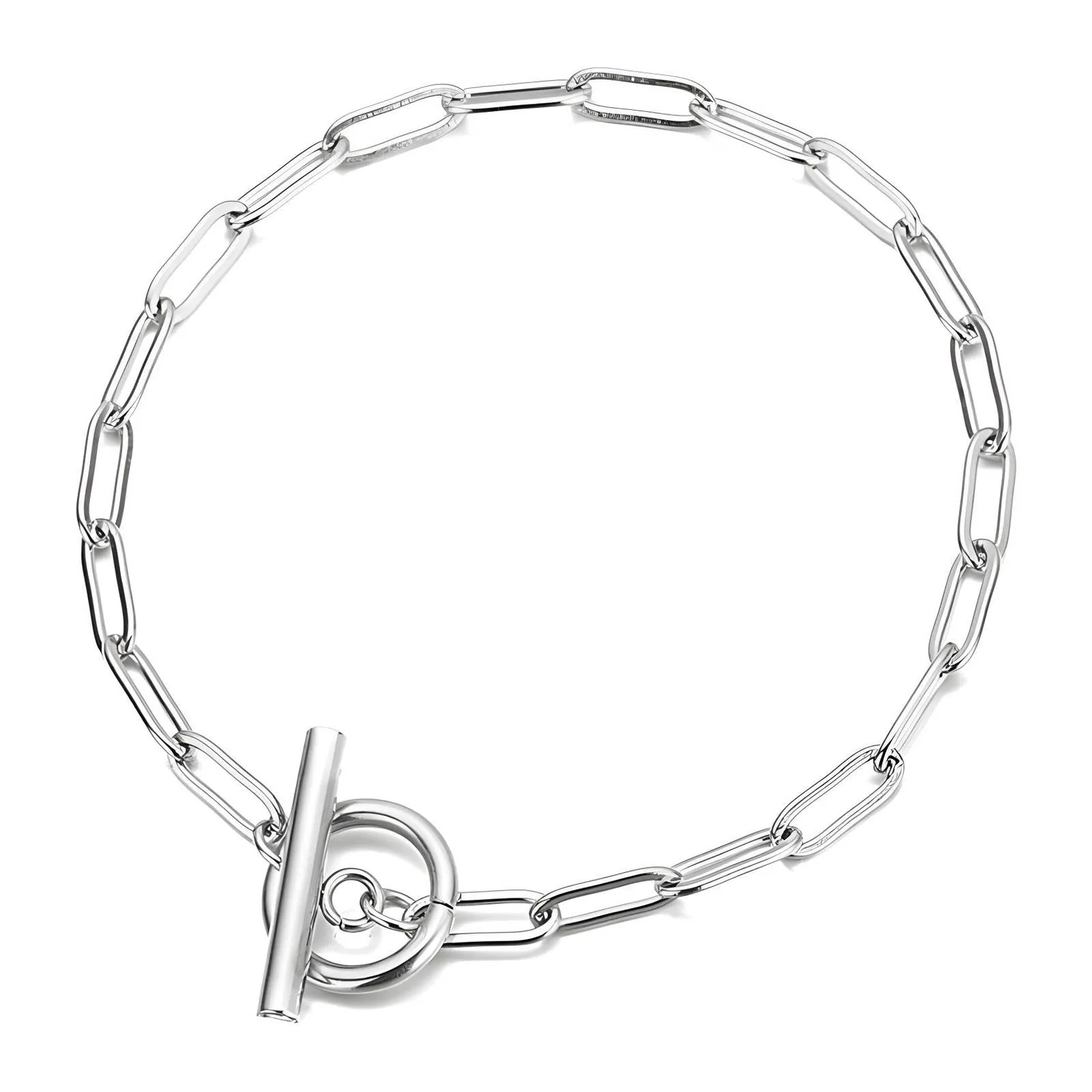 Reriti Intensity Stainless steel Silver Link Bracelet