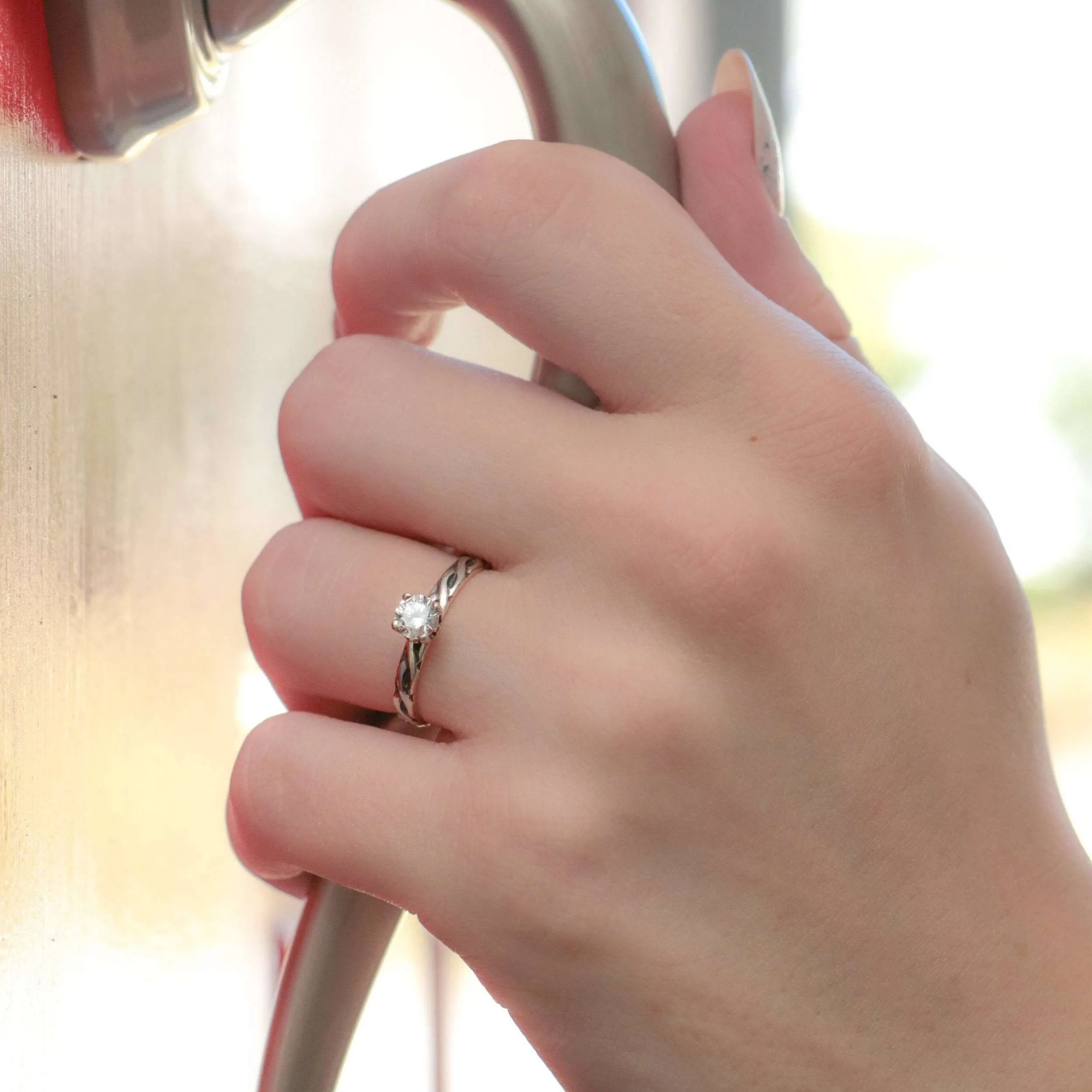 Silver Matching Celtic Ring Set for Couple | Moonkist Designs