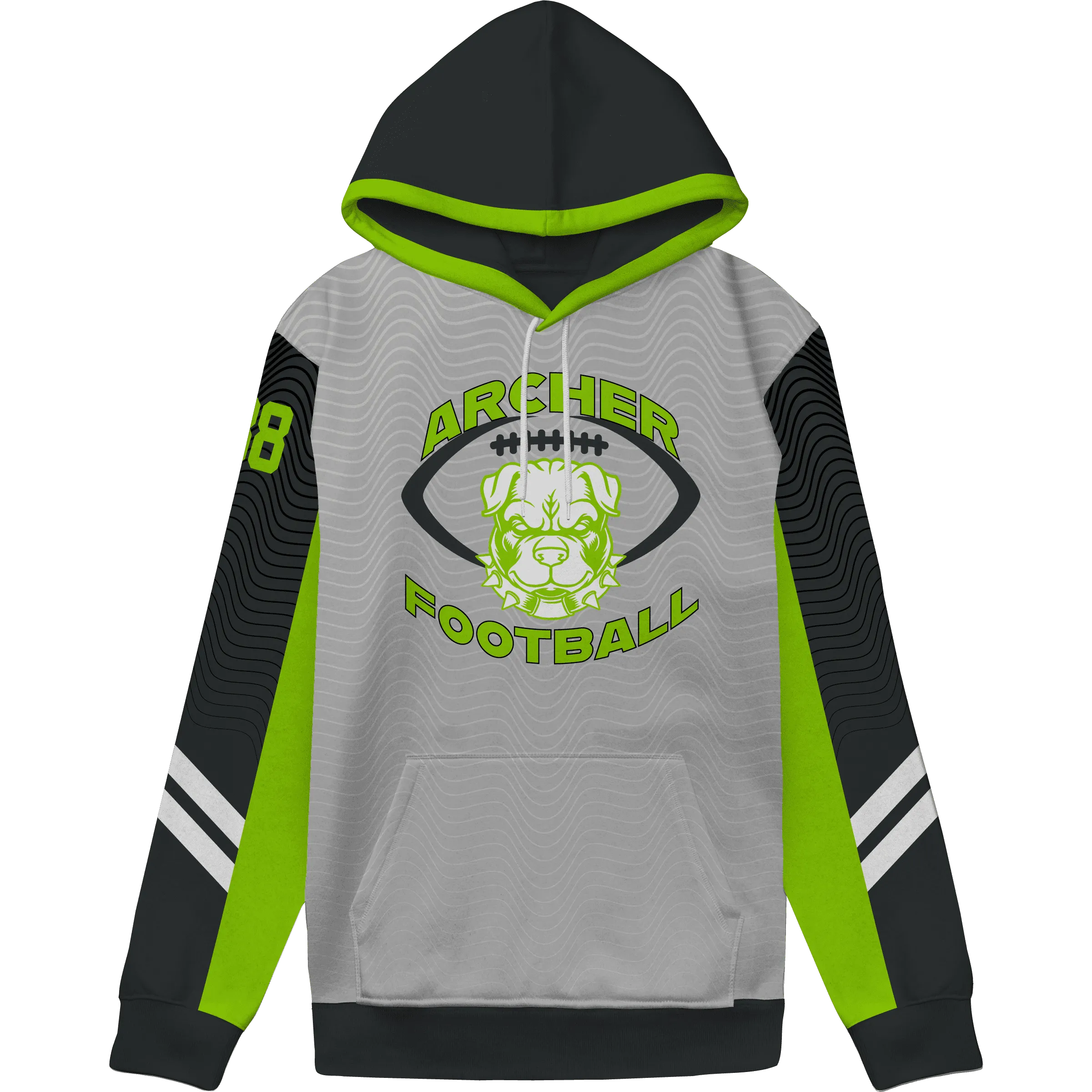 Sublimated Hoodie Design Code 132