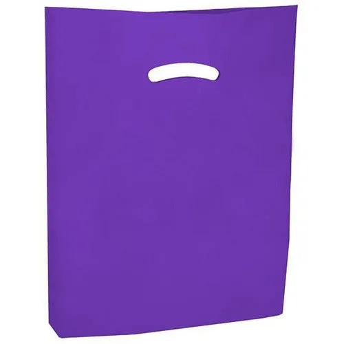 Super Gloss Die Cut Handle Bags - 9 x 12 - (Purple)