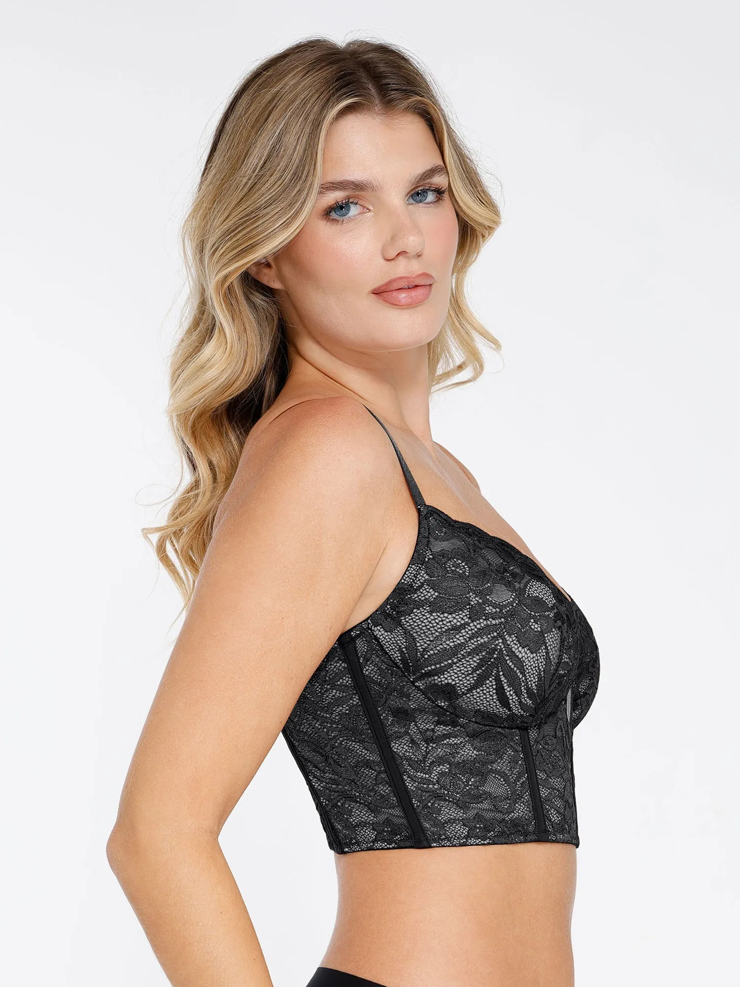 The Shapewear Bra Lace Bustier