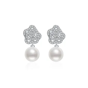 Top Grade Freshwater Pearl Earrings WE00131 | GARDENS