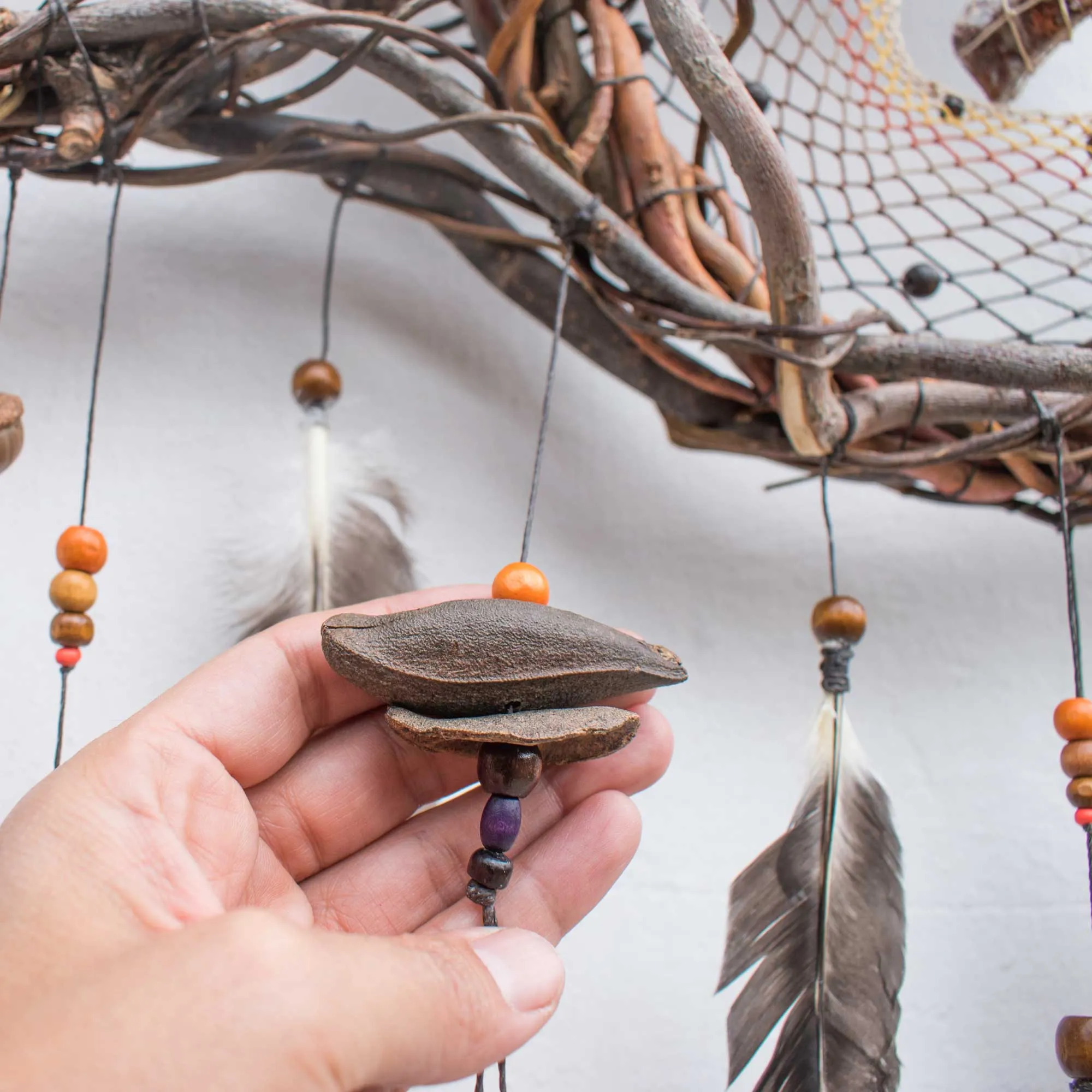 Unique dream catcher, Native american shield for nightmares