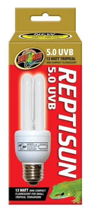 Zoo Med ReptiSun 5.0 Mini Compact Fluorescent Bulb -  13 Watt